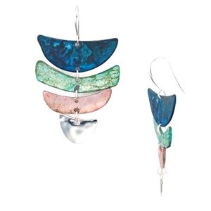 Robert Lee Morris soho fishtail earrings
